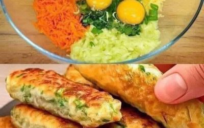 Crispy Cheesy Vegetable Nuggets – a healthy snack in 10 minutes!