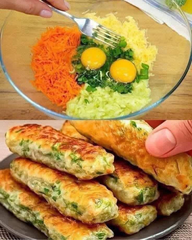 Crispy Cheesy Vegetable Nuggets – a healthy snack in 10 minutes!