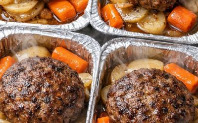 My dad showed me how to make these packaged meals when money was tight. Just 4 ingredients for a perfectly tender, individual