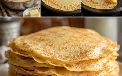 The authentic crepe recipe