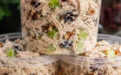🥗 Cranberry Pecan Chicken Salad