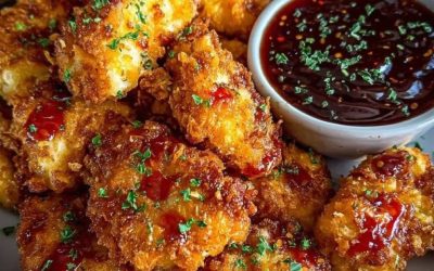 Crispy pieces of chicken
